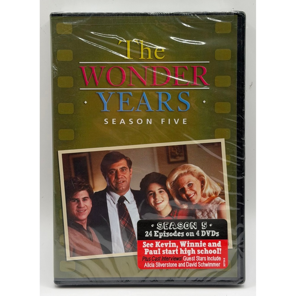 The Wonder Years Season Five 5 DVD Set‎ New Sealed